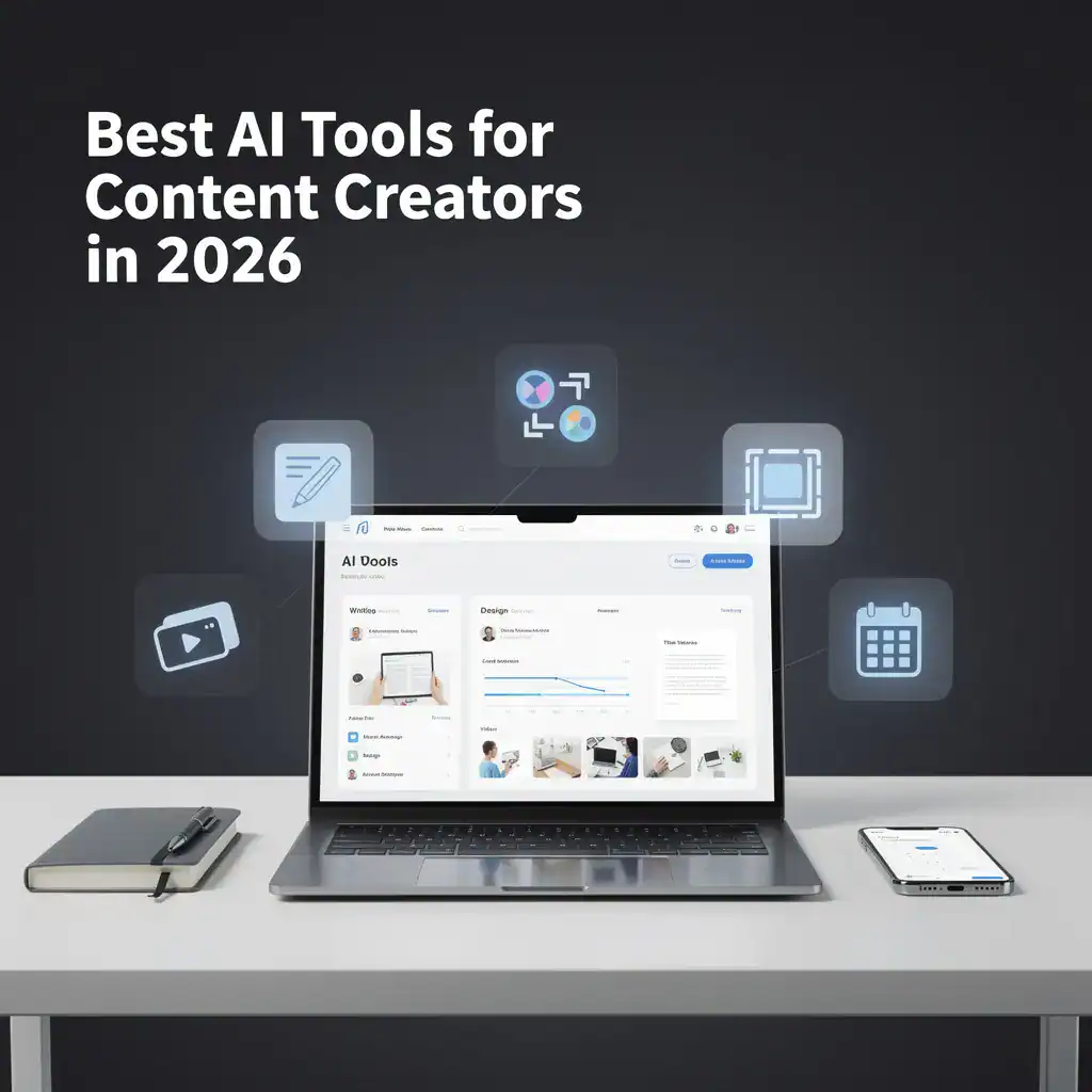 AI tools for content creators workspace setup