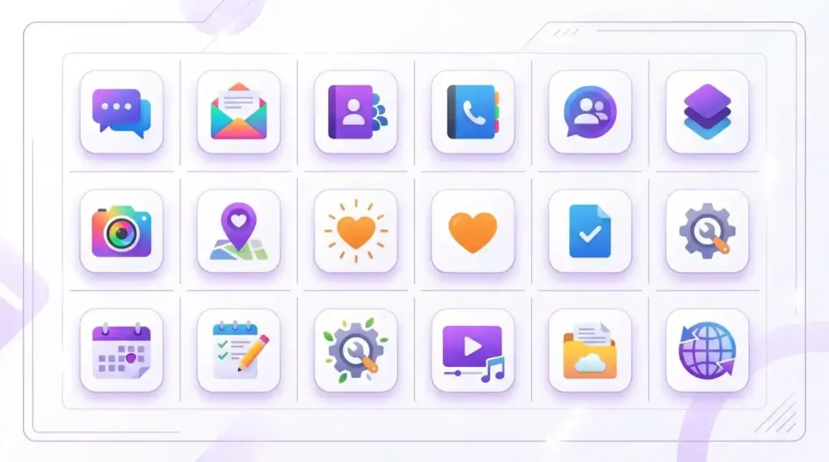 Comparison chart of 12 best free AI tools in 2026 organized by category including writing design video coding and productivity